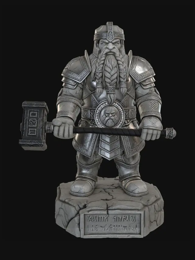 3D model for The Hammer of the Mountain King