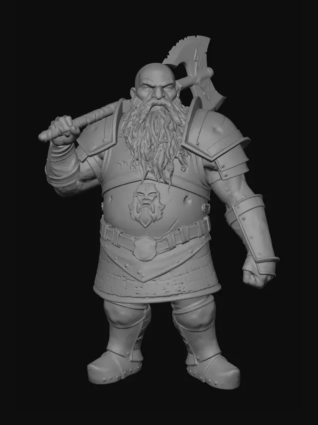 3D model for Axe of Verdant Fury