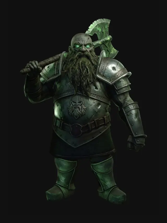 3D model for Axe of Verdant Fury