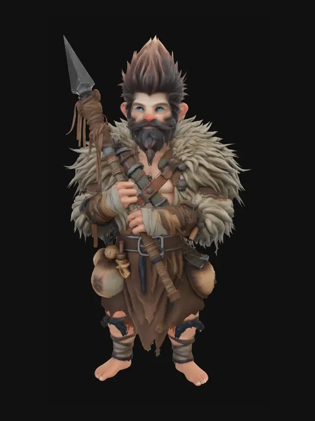 3D model for Warrior Sprite