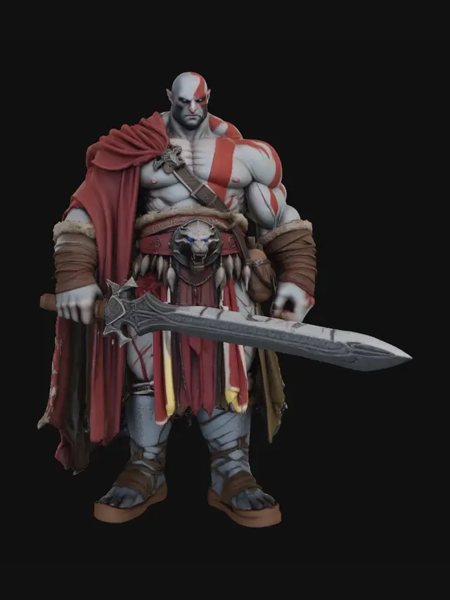 3D model for Warrior's Fury