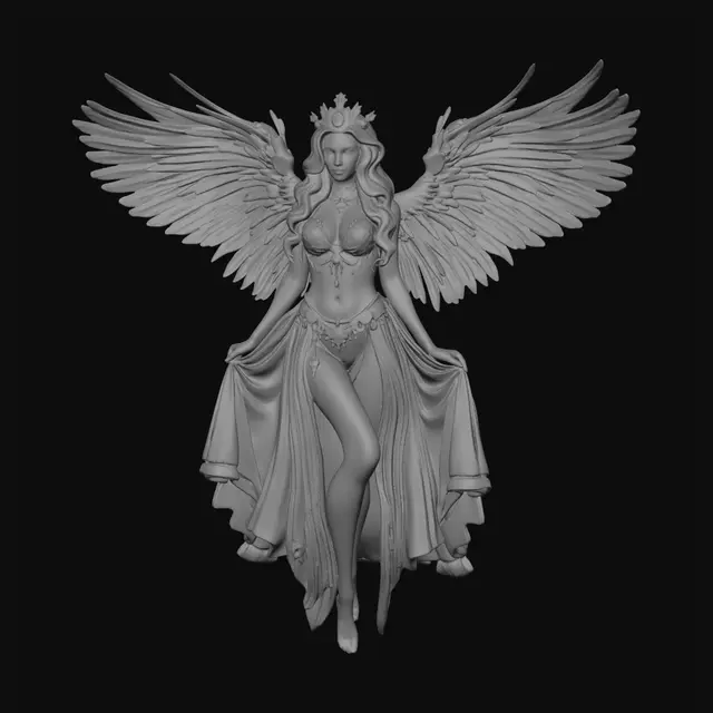 3D model for Crimson Winged Empress