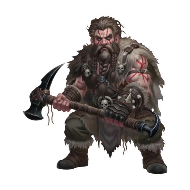 3D model for Stormfury Berserker