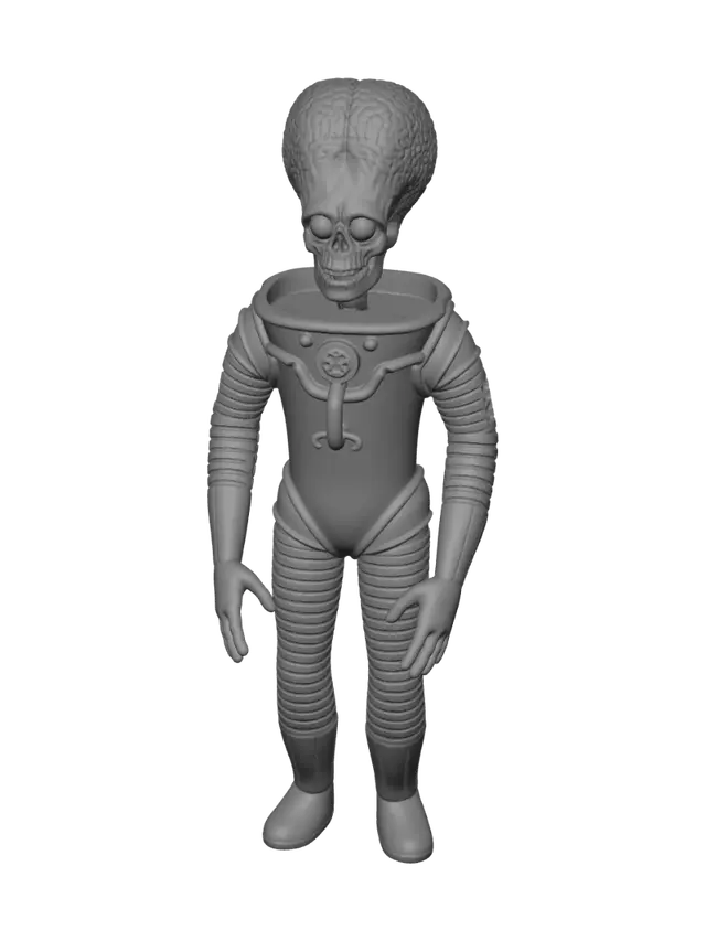 3D model for Brainy Martian