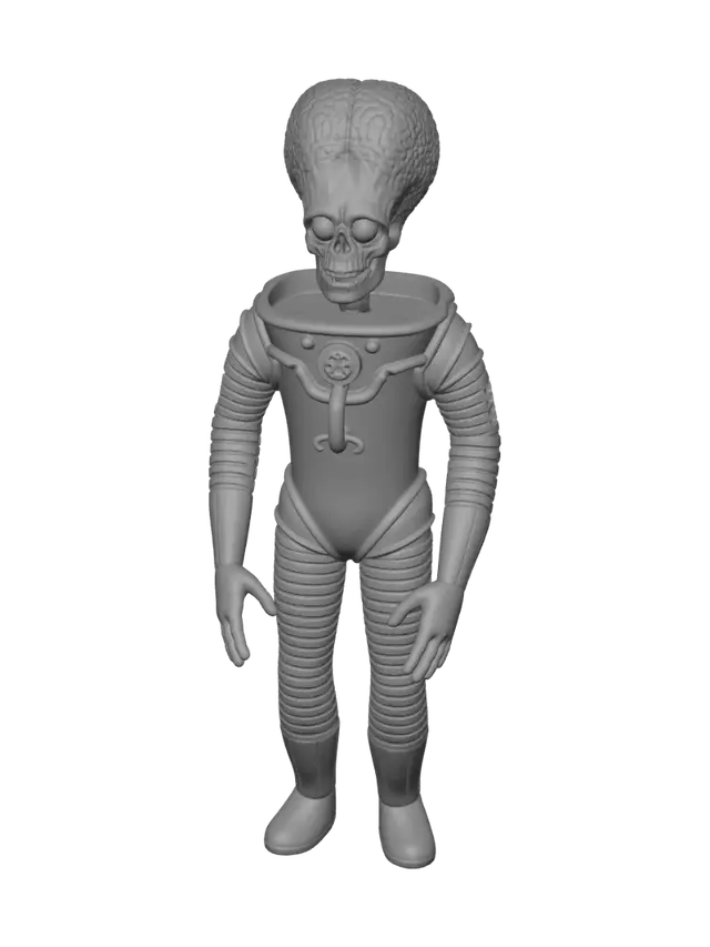 3D model for Brainy Martian