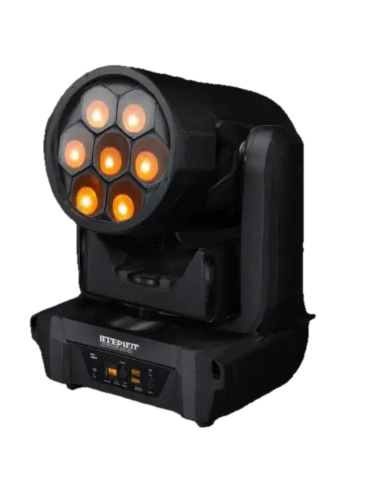 Stage Lighting Fixture, Moving Wash Light, Moving Head, LED Washer, 3D model, AI generated