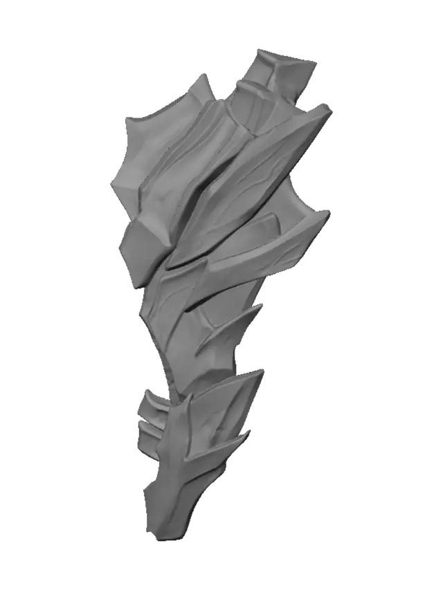 3D model for Crimson Crystal Spine