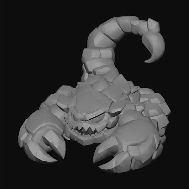 3D model for Runic Stone Colossus