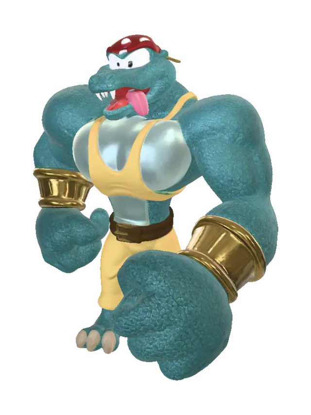 3D model for Gator Gladiator
