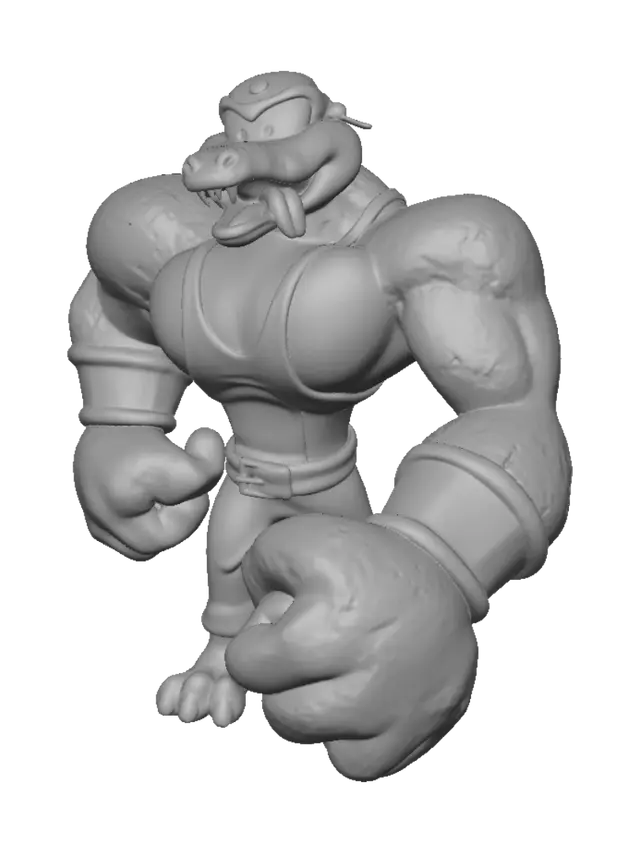 3D model for Gator Gladiator