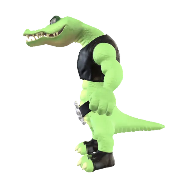 3D model for Crocodile Wrestler