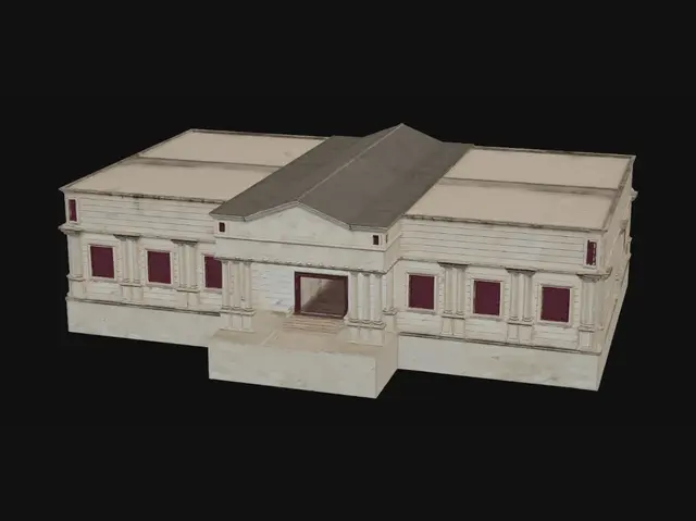 3D model for Neoclassical Villa