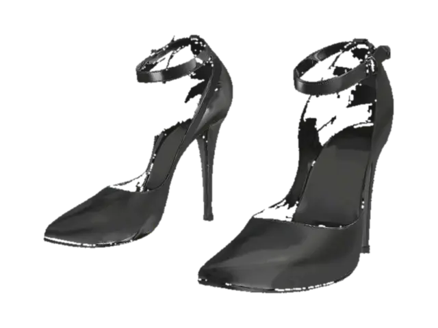 3D model for realistic pair of high heel shoes