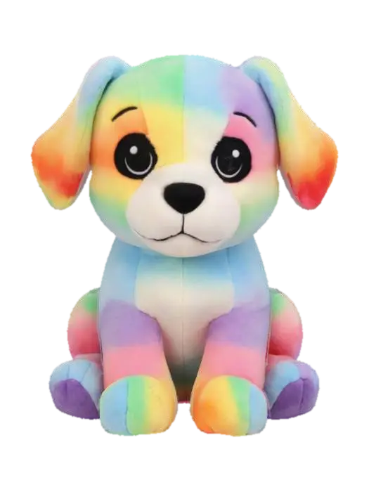 ParkerThePlushiePuppy - Stuffed 3D model, vytvořený pomocí AI