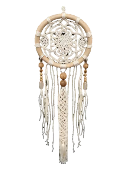 Dreamcatcher2 - Macrame-3D-modell, genererad av AI