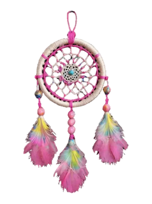 Dreamcatcher - Macrame-3D-modell, genererad av AI