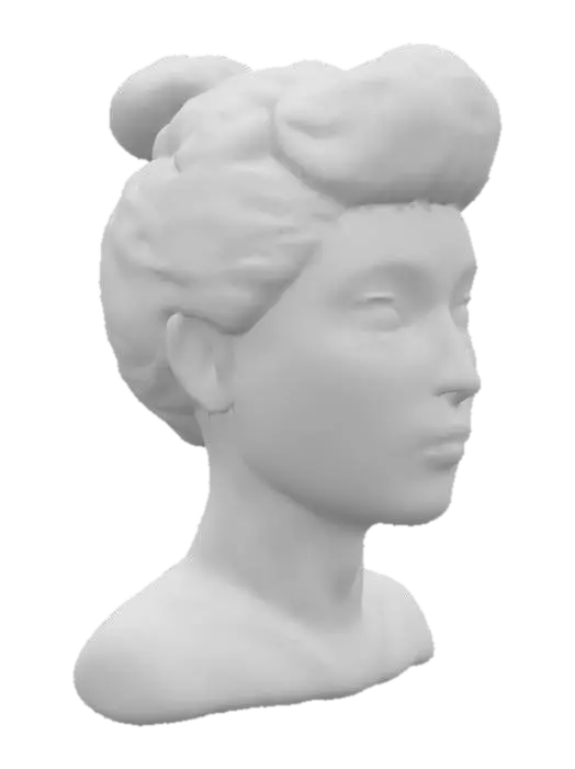 3D model for Geisha Elegance, #SketchTo3D#