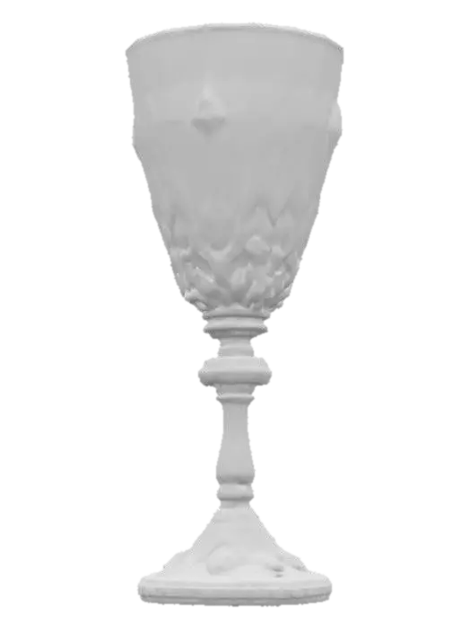 3D model for Ornate glass Victorian goblet, Fantasy, Gemstone, Highly Detailed, Ultra Realistic