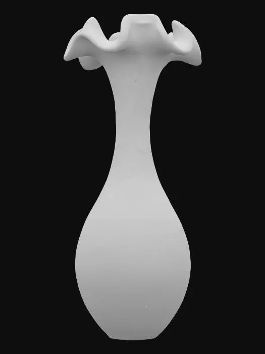 3D model for polished carnival glass sculpture