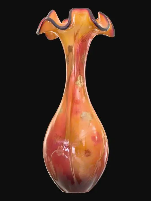 3D model for polished carnival glass sculpture