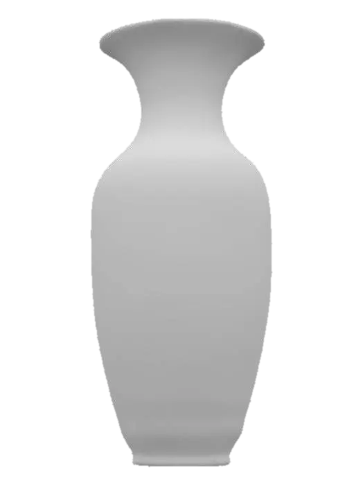 3D model for high gloss colorful pottery