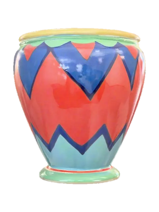 3D model for high gloss colorful pottery planter