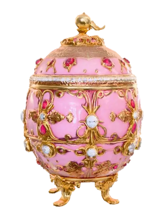 Fabergé style egg - Faberge 3D model, vytvořený pomocí AI