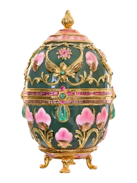 Fabergé style egg - Faberge 3D model, vytvořený pomocí AI