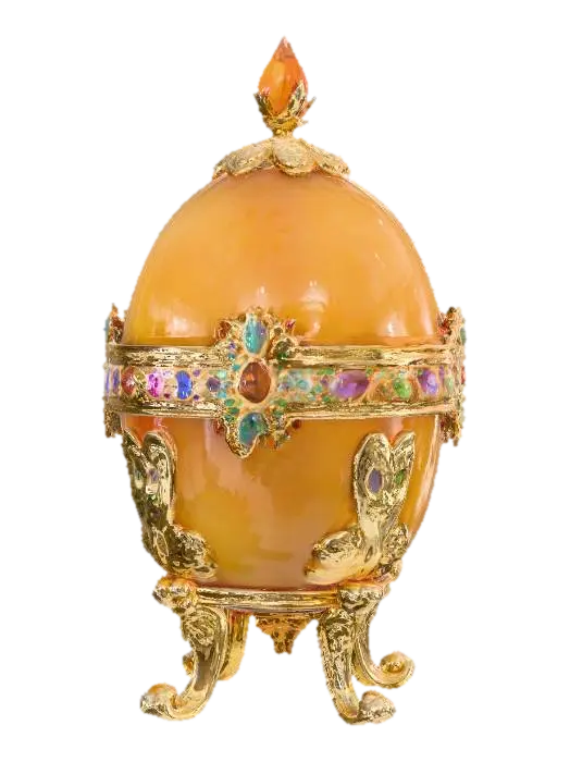 Fabergé style egg - Faberge 3D model, vytvořený pomocí AI