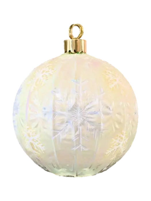 3D model for Vintage Christmas ornament in pale pink and pale green and pale blue and pale yellow