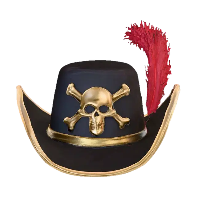 Pirate hat - Headwear 3D model, vytvořený pomocí AI