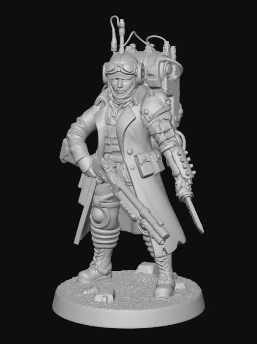 3D model for Rustbound Scout