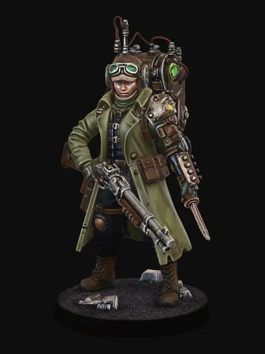 3D model for Rustbound Scout