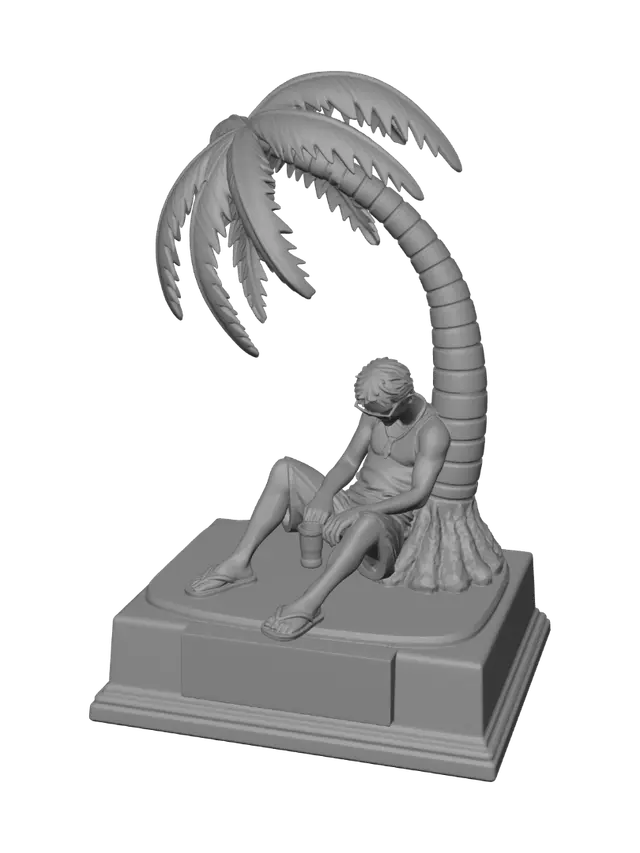 3D model for Golden Local Legend Trophy