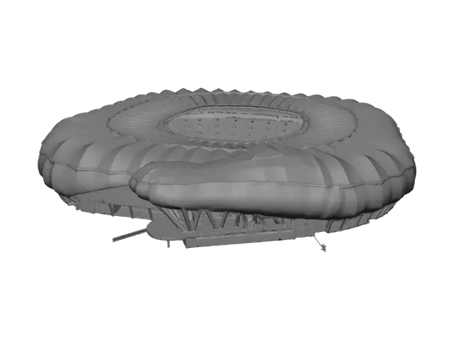 3D model for Emerald Ring Stadium