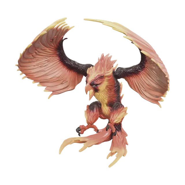 Fantasybeast - Clawed 3D model, vytvořený pomocí AI