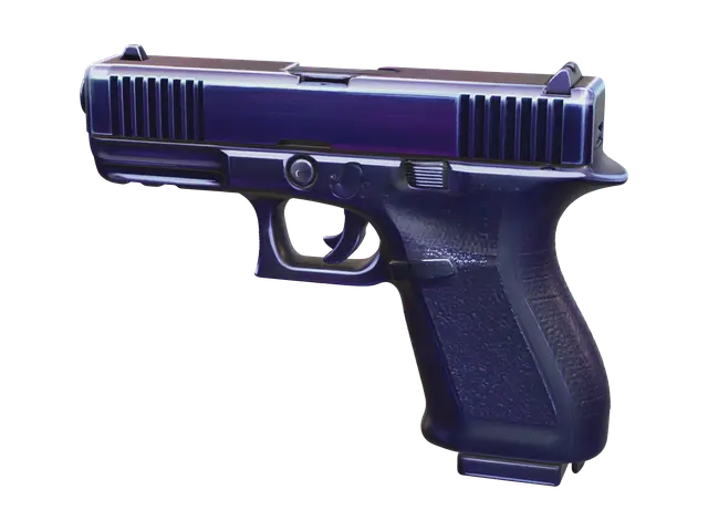 Modern Hand Holding Gun 3D model, vytvořený pomocí AI