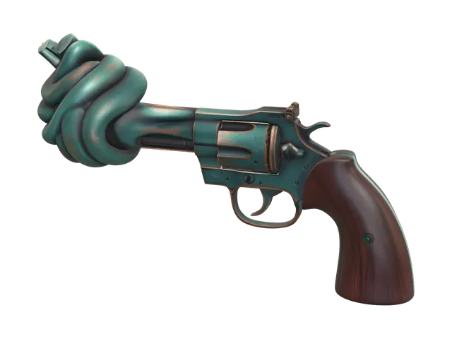 Hand Holding Gun 3D model, vytvořený pomocí AI
