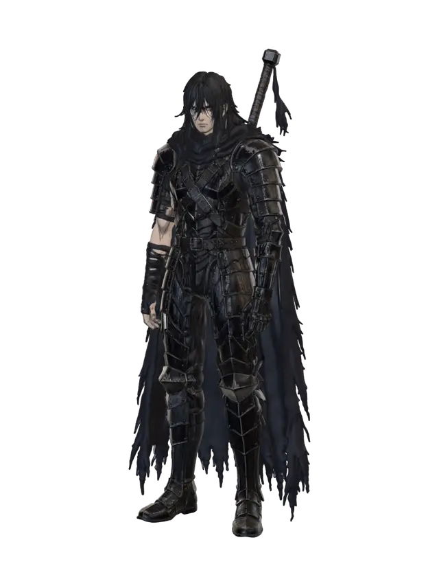 sarops - Shadowbound 3D model, vytvořený pomocí AI