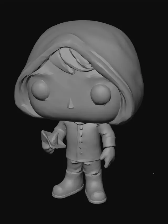 3D model for Yellow Raincoat Adventurer