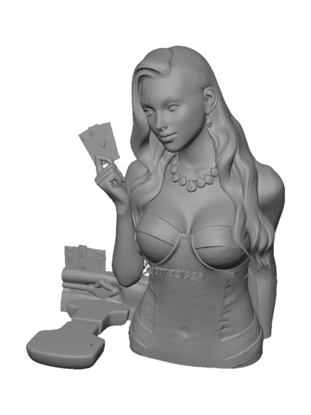 3D model for Glamour Card Trick