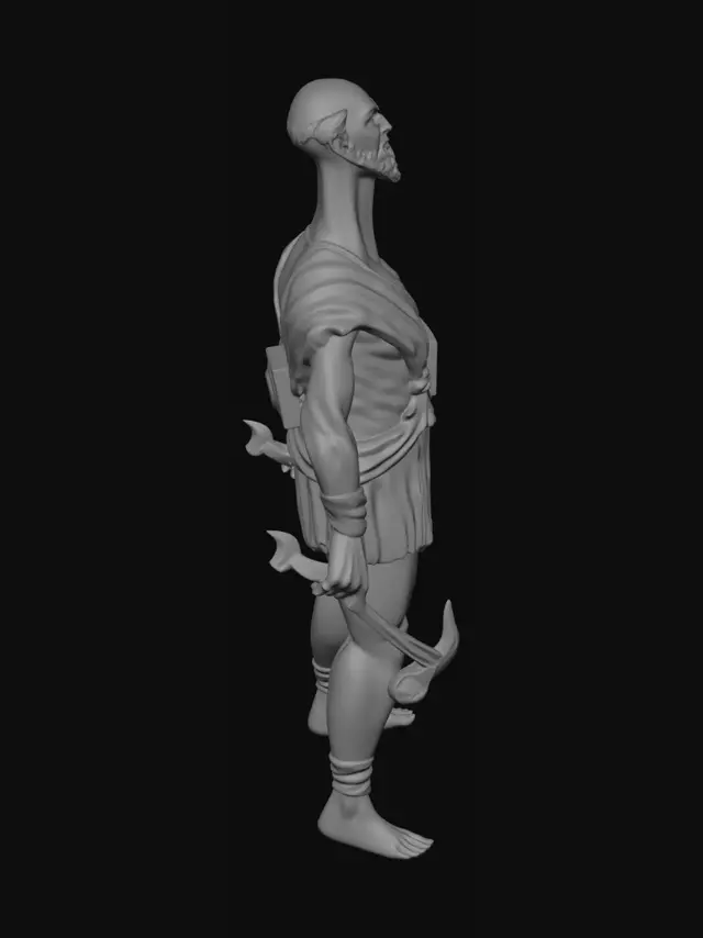 3D model for Sage of the Azure Blades