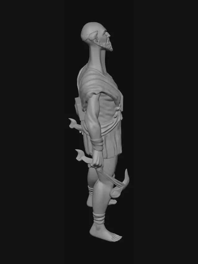 3D model for Sage of the Azure Blades