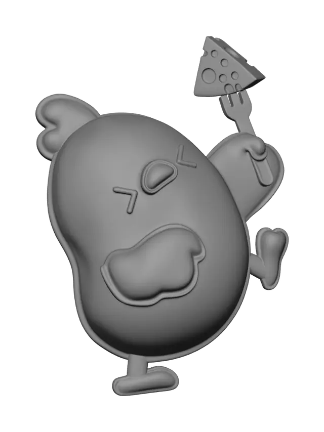 3D model for Pizza Chick