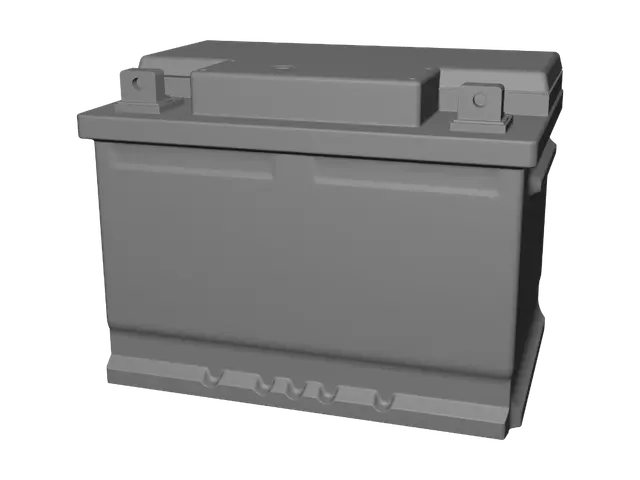 3D model for Freedom DF1000 Car Battery