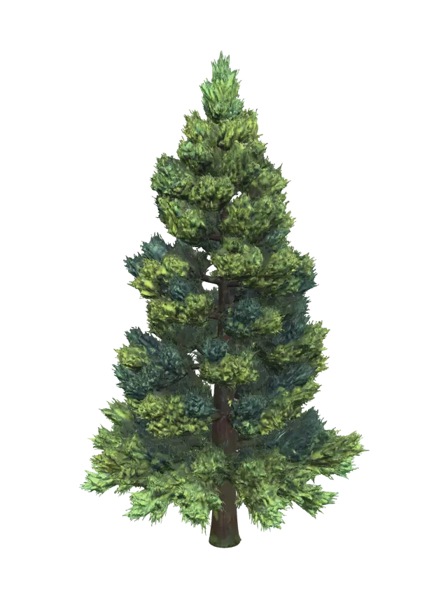 3D model for Stylized Pinetree