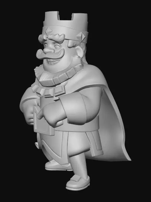 3D model for Clash Royale King