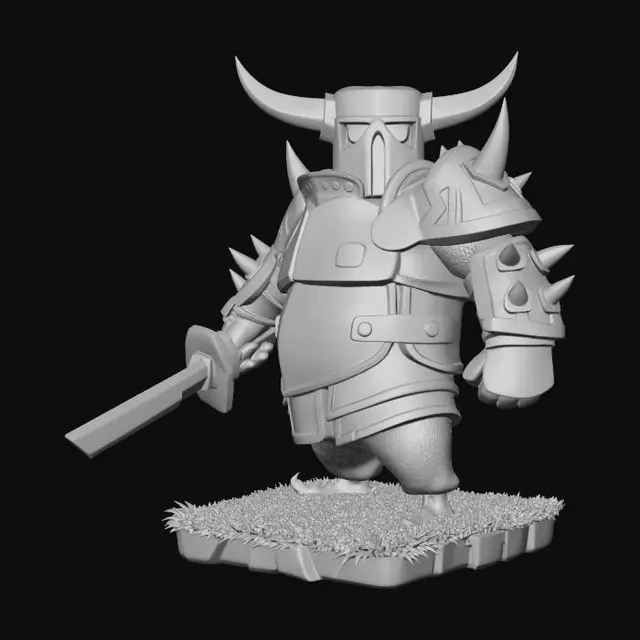 3D model for Spiked Shadow Knight