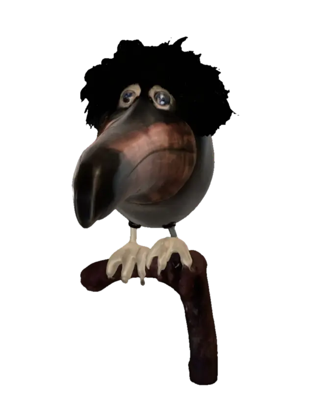 3D model for Curious Beak