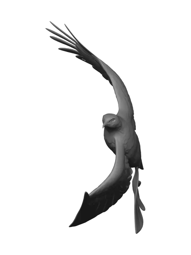 3D model for Raptor in an Arc
